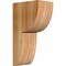 Ekena Millwork Crestline Rough Sawn Corbel, Western Red Cedar, 6"W x 10"D x 18"H COR06X10X18CRE00RWR - alternate 1